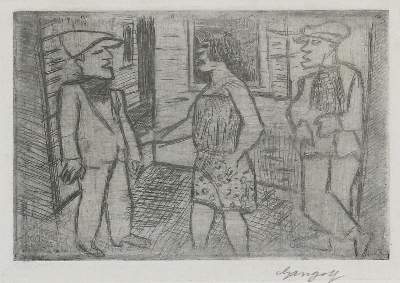 Bild Nr.1: 135-3823 Gangolf, Paul (eig. Paul Loewy,: (Künstlergraphik)