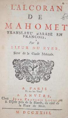 Bild Nr.3: 135-383 Koran.: (Alte Drucke, Handschriften und Theologie)