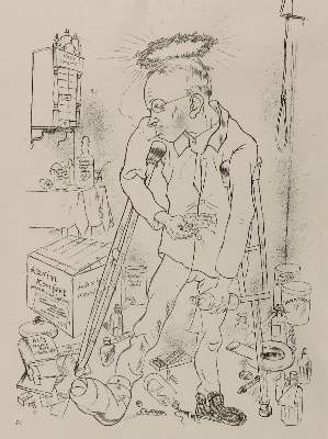 Bild Nr.5: 135-3871 Grosz, George: (Künstlergraphik)