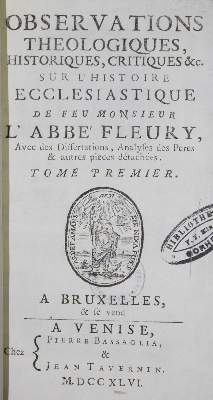 Bild Nr.1: 135-392 Lantheaume,P.F.: (Alte Drucke, Handschriften und Theologie)