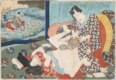 Bild Nr.1: 135-3979 Kunisada, Utagawa: (Künstlergraphik, Japan)
