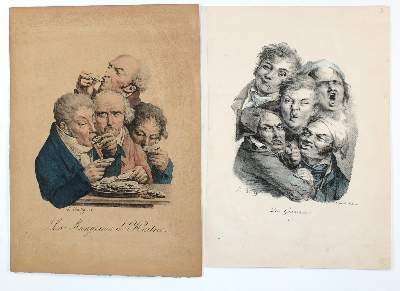 Bild Nr.1: 135-4030 Boilly, Louis: (Künstlergraphik, Karikatur)