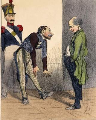 Bild Nr.1: 135-4032 Daumier, Honoré: (Künstlergraphik, Karikatur)