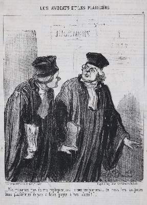 Bild Nr.1: 135-4033 Daumier, Honoré: (Künstlergraphik, Karikatur)