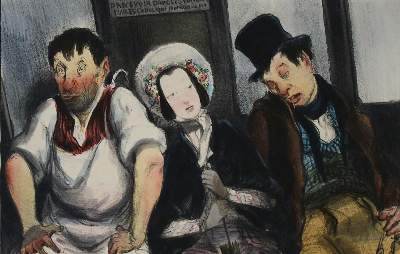 Bild Nr.1: 135-4034 Daumier, Honore.: (Künstlergraphik, Karikatur)
