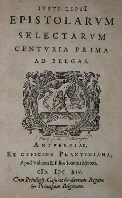 Bild Nr.1: 135-408 Lipsius,J.: (Alte Drucke, Handschriften und Theologie)