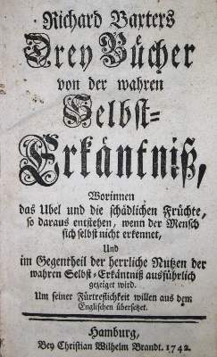 Bild Nr.1: 135-41 Baxter,R.: (Alte Drucke, Handschriften und Theologie)