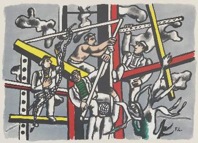 Bild Nr.2: 135-4115 Léger, Fernand: (Künstlergraphik)