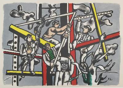 Bild Nr.1: 135-4116 Léger, Fernand: (Künstlergraphik)