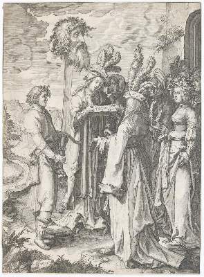 Bild Nr.1: 135-4131 Leyden, Lucas van: (Künstlergraphik)