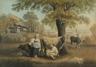 Bild Nr.1: 135-4140 Lory, Gabriel d.J., auch Mathias Gabriel Lory: (Künstlergraphik)