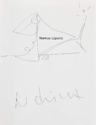Bild Nr.1: 135-4146 Lüpertz,M.: (Künstlergraphik)