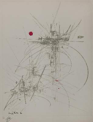Bild Nr.1: 135-4167 Mathieu, Georges: (Künstlergraphik)