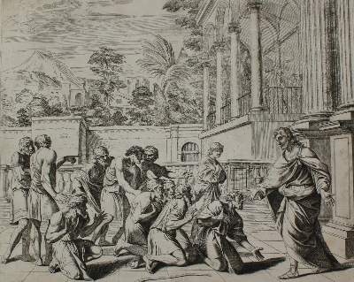 Bild Nr.1: 135-4200 Mola, Pier Francesco: (Künstlergraphik)