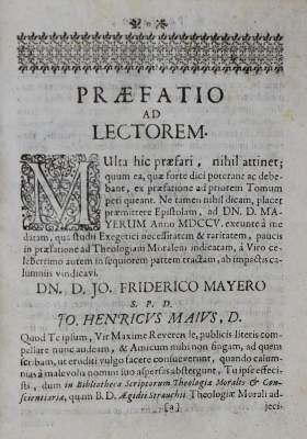 Bild Nr.1: 135-431 Majus,J.H.: (Alte Drucke, Handschriften und Theologie)