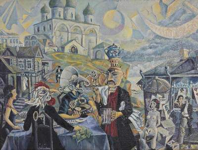 Bild Nr.1: 135-4348 Russland.: (Künstlergraphik)