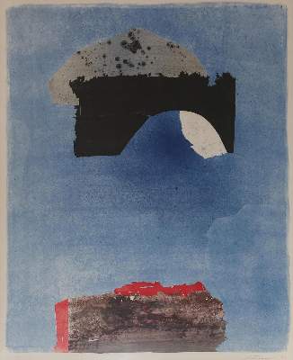 Bild Nr.1: 135-4359 Santomaso, Giuseppe: (Künstlergraphik)