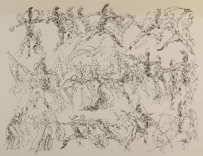 Bild Nr.1: 135-4494 Ziegler, Richard: (Künstlergraphik, Totentanz)
