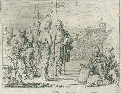 Bild Nr.1: 135-4524 Wael, Cornelis de: (Künstlergraphik)