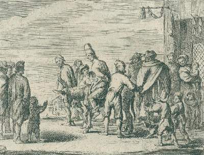 Bild Nr.3: 135-4524 Wael, Cornelis de: (Künstlergraphik)