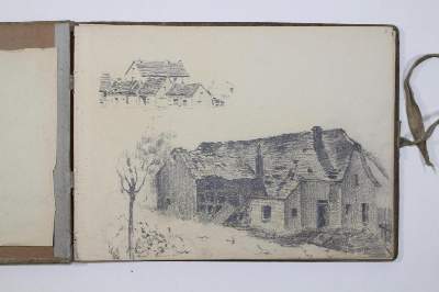 Bild Nr.11: 135-4572 Skizzenbuch: (Künstlergraphik, Zeichnungen)