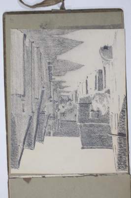 Bild Nr.7: 135-4572 Skizzenbuch: (Künstlergraphik, Zeichnungen)