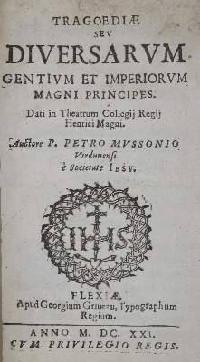 Bild Nr.1: 135-476 Mussonius,P.: (Alte Drucke, Handschriften und Theologie)