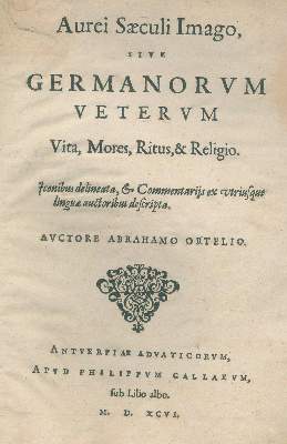 Bild Nr.1: 135-486 Ortelius,A.: (Alte Drucke, Handschriften und Theologie)