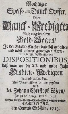 Bild Nr.1: 135-487 Orthodoxophilo (d.i. E.Neumeister).: (Alte Drucke, Handschriften und Theologie)