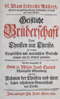 Bild Nr.1: 135-504 Pfeiffer,C.: (Alte Drucke, Handschriften und Theologie)