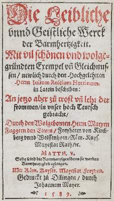 Bild Nr.1: 135-546 Roscius,J.H.: (Alte Drucke, Handschriften und Theologie)