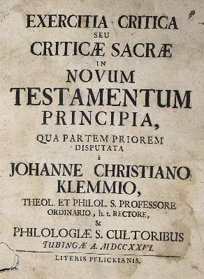Bild Nr.1: 135-555 Sammelband: (Alte Drucke, Handschriften und Theologie)