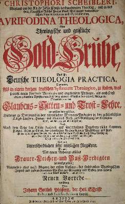 Bild Nr.1: 135-560 Scheibler,C.: (Alte Drucke, Handschriften und Theologie)