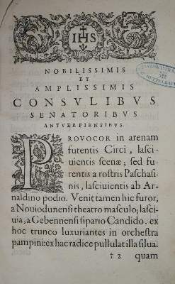 Bild Nr.1: 135-573 Scribanius,C.: (Alte Drucke, Handschriften und Theologie)