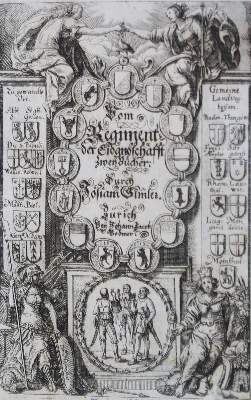 Bild Nr.1: 135-583 Simler,J.: (Alte Drucke, Handschriften und Theologie)