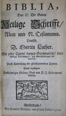 Bild Nr.1: 135-61 Biblia germanica.: (Bibeln)