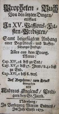 Bild Nr.1: 135-625 Unglenk,A.: (Alte Drucke, Handschriften und Theologie)