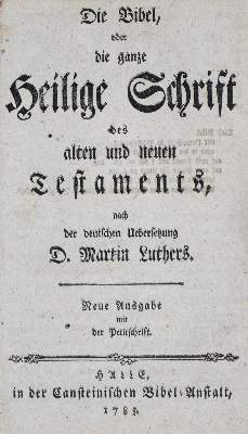 Bild Nr.1: 135-63 Biblia germanica.: (Bibeln)