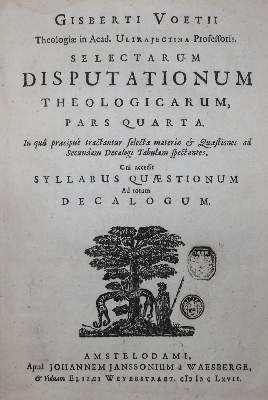Bild Nr.1: 135-632 Voet,G.: (Alte Drucke, Handschriften und Theologie)
