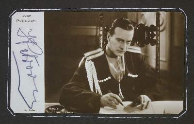 Bild Nr.1: 135-698 Petrovich,I.: (Film - Theater - Tanz)