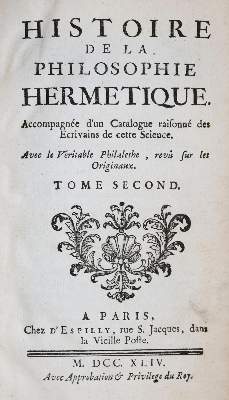 Bild Nr.3: 135-708 (Boyer d'Argens,J.B.).: (Grenzwissenschaften und Okkultismus)