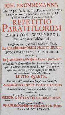 Bild Nr.1: 135-743 Brunnemann,J.: (Juridica und Kriminologie)