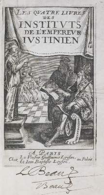 Bild Nr.1: 135-759 Justinianus I.: (Juridica und Kriminologie)