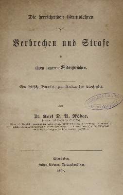 Bild Nr.1: 135-766 Röder,K.D.A.: (Juridica und Kriminologie)