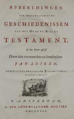 Bild Nr.4: 135-77 Luyken,J.: (Bibeln)