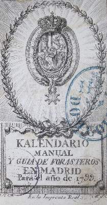 Bild Nr.1: 135-776 Kalendario Manual: (Kalender, Spanien)