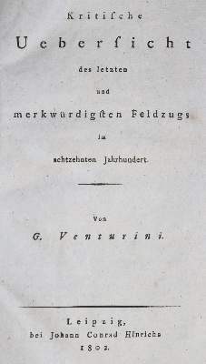 Bild Nr.1: 135-833 Venturini,G.: (Militaria)