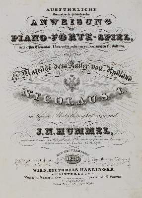 Bild Nr.1: 135-842 Hummel,J.N.: (Musik)