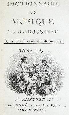 Bild Nr.1: 135-852 Rousseau,J.J.: (Musik)