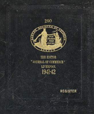 Bild Nr.2: 135-884 Lloyd's Register of Shipping.: (Seewesen)